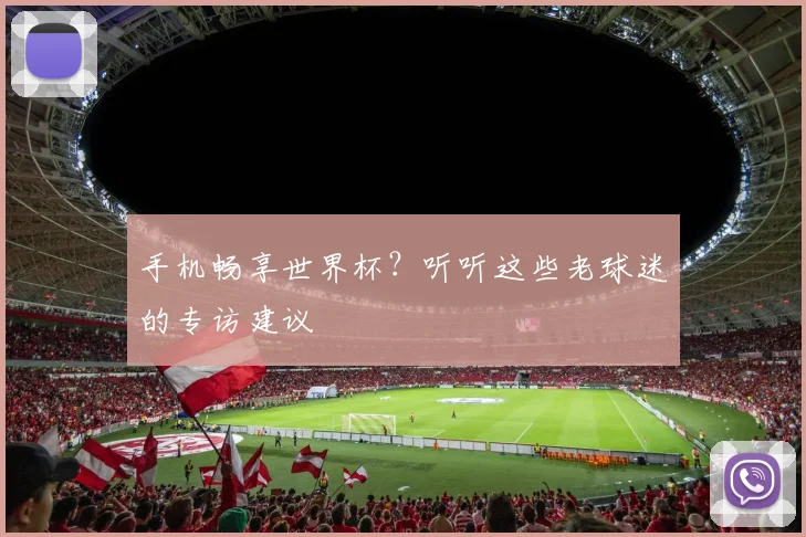 手机畅享世界杯？听听这些老球迷的专访建议