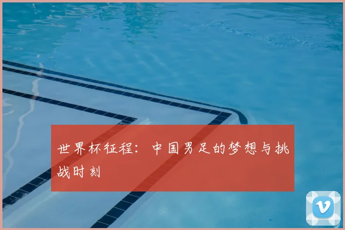 世界杯征程:中国男足的梦想与挑战时刻